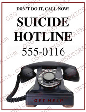 Suicide Hotline Flyer