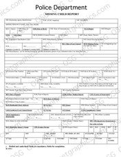 Missing Child Report