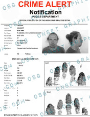 CRIME ALERT W/ FINGERPRINTS