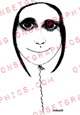 BALLOON HEAD STICKER TK