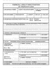Financial Liability Property Loss