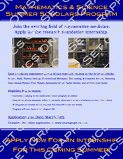Mathematics & Science Internship