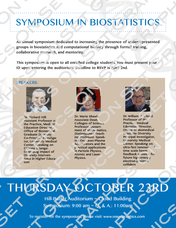 Symposium in Biostatistics