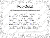 Chemistry Quiz