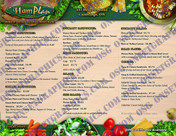 Tri Fold Menu - Deli
