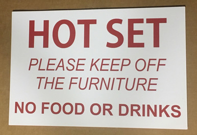 8" x 12" x 1/16" Engraved Plastic