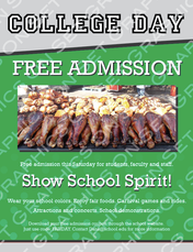 College Fair Day Flyer