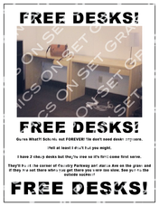 Free Desk Flyer
