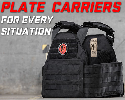 plate carriers for body armor