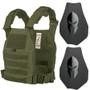 Hydra Plate Carrier and AR500 Omega™ Body Armor (Swimmers Cut) Platform