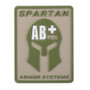 Spartan Armor Systems Blood Type Patch- AB+