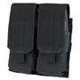 M4 Double Pistol Mag Pouch in Black