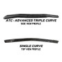 ATC Advanced Triple Curve Profile vs Single Curve profile