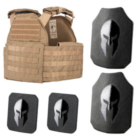 Sentinel Plate carrier package with 10x12 front, back and 6x6 side plates.