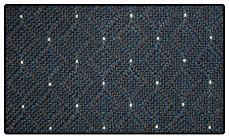 Cobalt 20.5-in. Church Chair Fabric Swatch