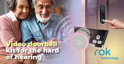 rok Video Doorbell  Kit for the hard of hearing