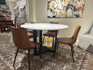 48 In. Round Dining Table & Chairs