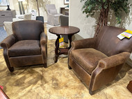 Leather Chair (Lot 725)