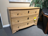 Distressed Wood 3 Drawer Chest