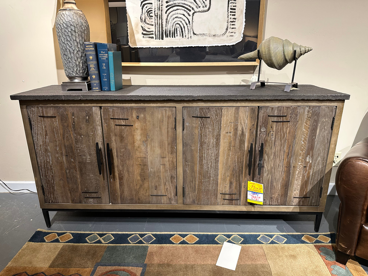 Rustic Wood Sideboard Slater's Home Furnishings Modesto