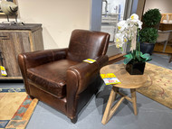 Leather Chair (Lot 757)
