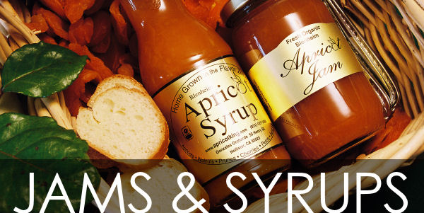 Apricot jams and apricot syrups from ApricotKing