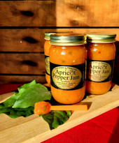 Apricot-Pepper Jam  16 oz. 