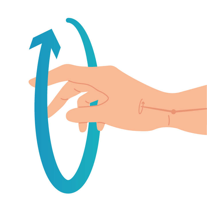 Illustration of Drawing Circles exercise