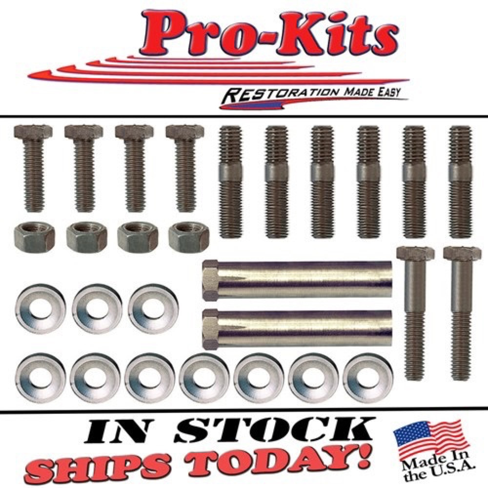 Dodge Plymouth Exhaust Manifold Bolt Kit for 340 196870