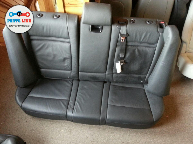 20072013 BMW X5 E70 REAR SEAT SEATS 2ND ROW CUSHION REST BLACK NEVADA
