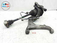 03-07 MASERATI QUATTROPORTE REAR RIGHT AXLE SHAFT KNUCKLE CONTROL ARM KNEE HUB MQ061517-075