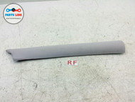 03-07 MASERATI QUATTROPORTE M139 FRONT RIGHT A PILLAR MOLDING TRIM PANEL GRAY #MQ061517