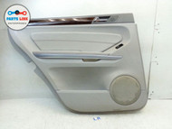 10-12 MERCEDES BENZ GL550 X164 REAR LEFT DOOR TRIM PANEL SPEAKER COVER HANDLE #GL060917