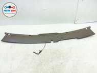 04-05 CADILLAC XLR FRONT OVERHEAD ROOF TRIM COVER HEADER MOLDING INNER CABRIO #XR062217