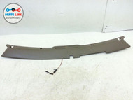 04-05 CADILLAC XLR FRONT OVERHEAD ROOF TRIM COVER HEADER MOLDING INNER CABRIO XR062217-038