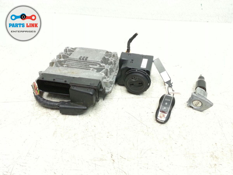 201114 PORSCHE CAYENNE 958 TURBO 4.8L IGNITION ENGINE COMPUTER ECU ECM