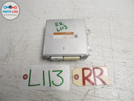 2008 08 LEXUS LS460 RIGHT REAR PASSENGER RR SIDE SEAT CLIMATE CONTROL MODULE OEM 301677066200
