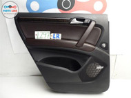AUDI Q7 REAR LEFT DOOR INTERIOR TRIM SPEAKER COVER CARD PANEL WINDOW BLIND 07-11 #AQ040215