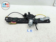 2012-2018 RANGE ROVER EVOQUE REAR LEFT DOOR GLASS WINDOW REGULATOR MOTOR LIFTER #EQ103117