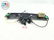 2012-2018 RANGE ROVER EVOQUE REAR RIGHT DOOR GLASS WINDOW REGULATOR MOTOR LIFTER #EQ103117