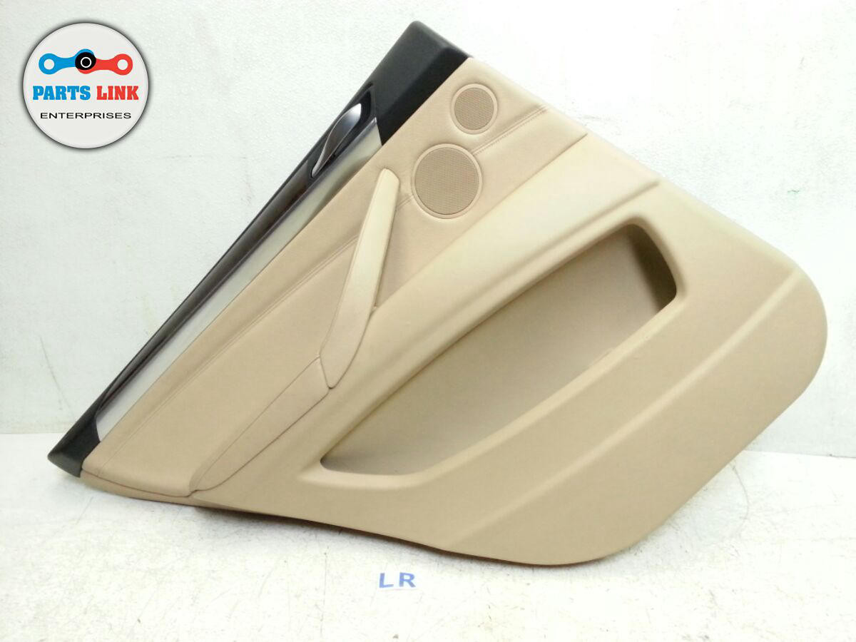 0708 BMW X5 E70 REAR LEFT DOOR INTERIOR TRIM PANEL SPEAKER COVER