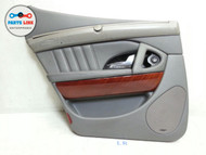 03-12 MASERATI QUATTROPORTE M139 REAR LEFT DOOR INNER TRIM PANEL COVER SUN SHADE #MQ010418