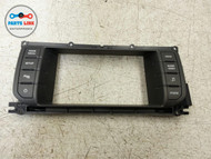2012-2013 RANGE ROVER EVOQUE SCREEN DISPLAY TRIM AUDIO SWITCH DASH PANEL RADIO EQ031018-018