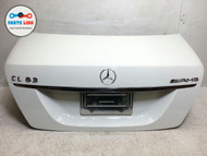 08-10 MERCEDES BENZ CL63 AMG CL W216 TAIL GATE TRUNK DECK LID PANEL WHITE 650U #CL033018