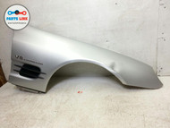 03-08 MERCEDES SL55 R230 AMG FRONT RIGHT PASSENGER FENDER PANEL TRIM SILVER ASSY #SL042018