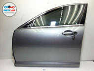 10-15 JAGUAR XFR X250 FRONT LEFT DRIVER DOOR GLASS HANDLE OPENER TRIM GRAY LJZ #XR052018