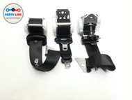 2010-2012 JAGUAR XFR XF X250 REAR ROW RIGHT LEFT CENTER SEATBELT RETRACTOR SET #XR052018