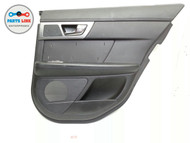 2012-2015 JAGUAR XFR X250 REAR RIGHT DOOR TRIM PANEL HANDLE SPEAKER COVER BLACK #XR052018