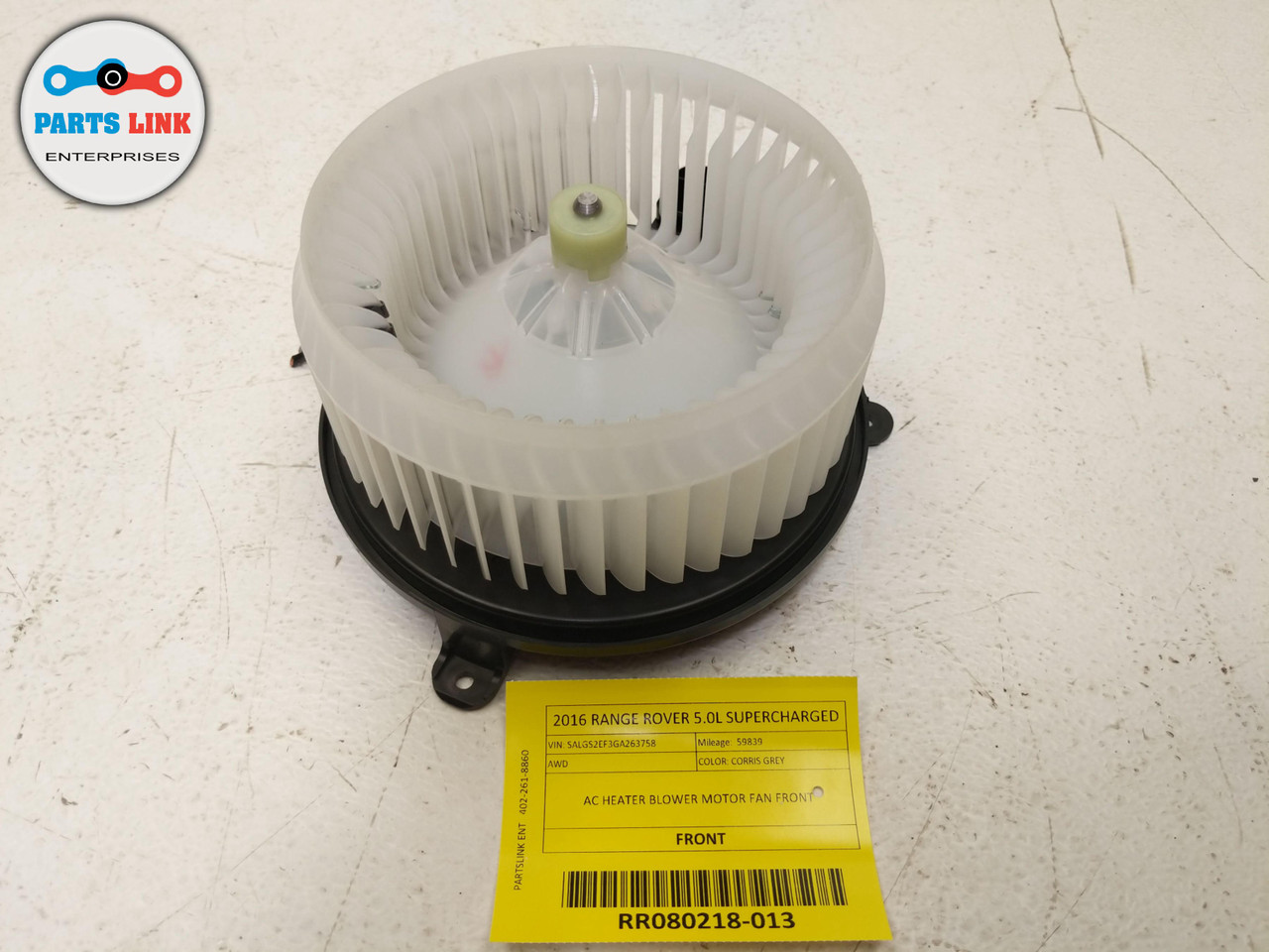 20142019 RANGE ROVER L405 FRONT AC A/C AIR CONDITIONER HEATER BLOWER