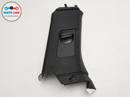 2016-2019 VOLVO XC90 T5 UPPER LEFT DRIVER C PILLAR TRIM COVER BLACK W/BELT GUIDE #VL091418